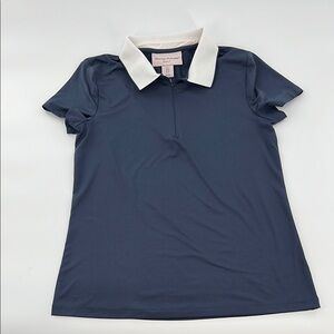 Tommy bahama golf Navy Blue Polo Shirt casual‎ lightweight quick dry small